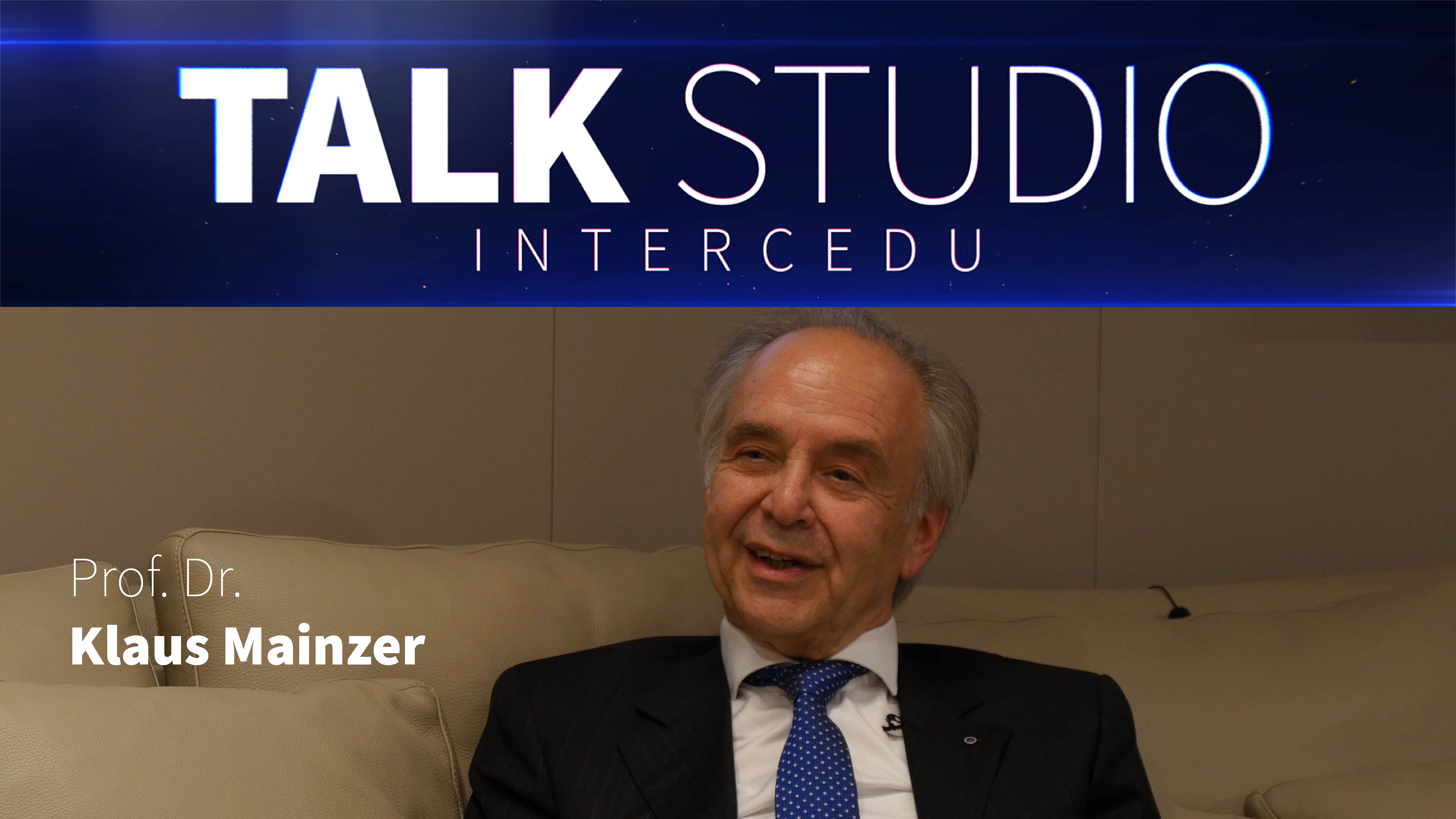 TALK STUDIO INTERCEDU: Prof. Dr. Klaus Mainzer and prof. Ing. Štefan Luby, DrSc.