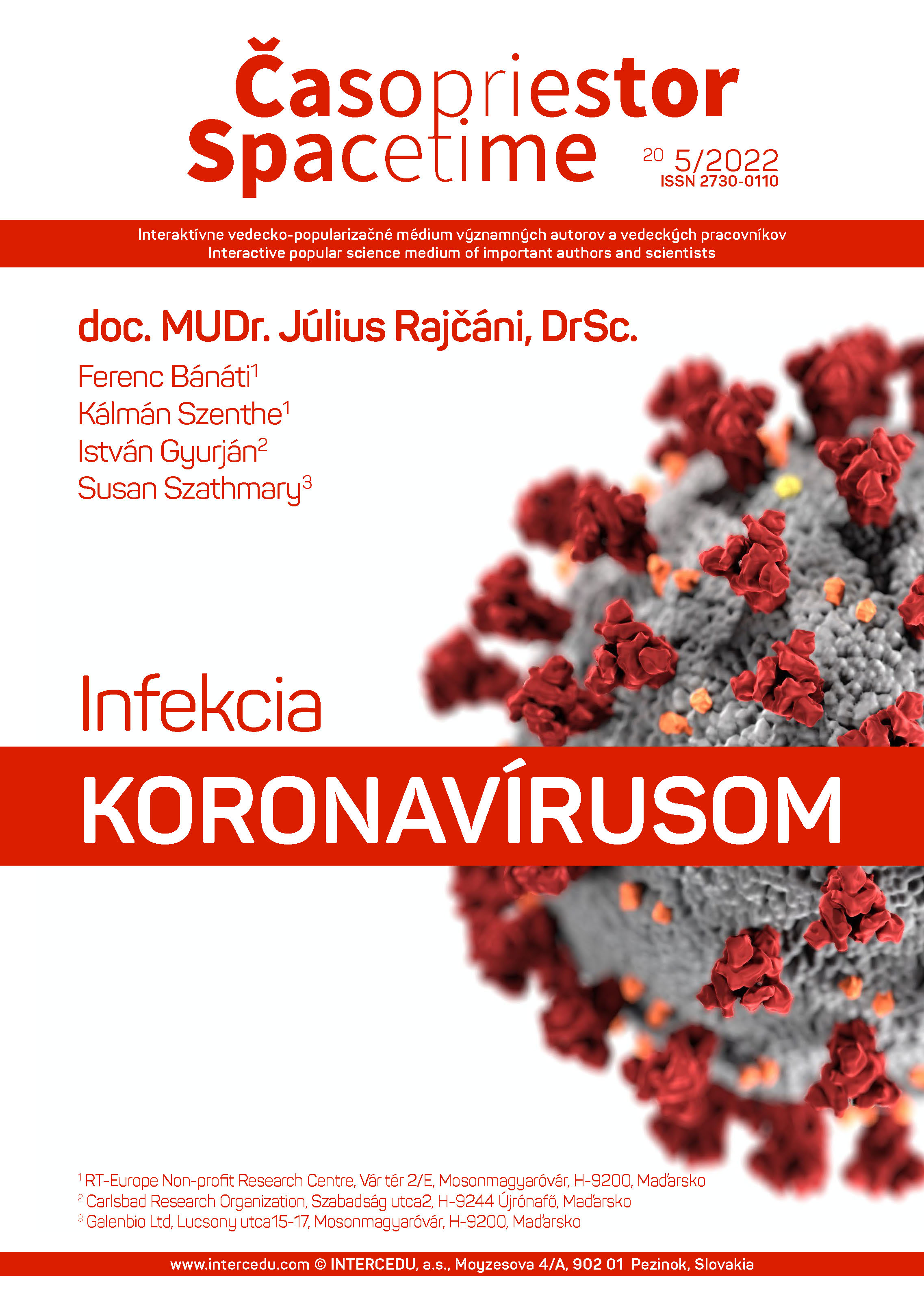 Časopriestor // Spacetime 20 // 5/2022: Júliuš Rajčáni – Infekcia koronavírusom